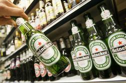 Heineken v prvem četrtletju za štirikrat povečal dobiček