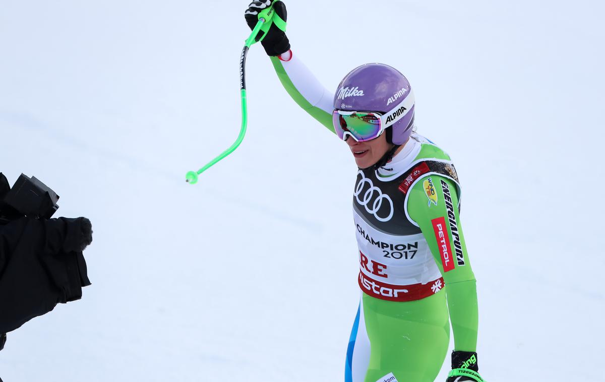 Ilka Štuhec | Ilka Štuhec je dvignila na noge vso Slovenijo. | Foto Getty Images