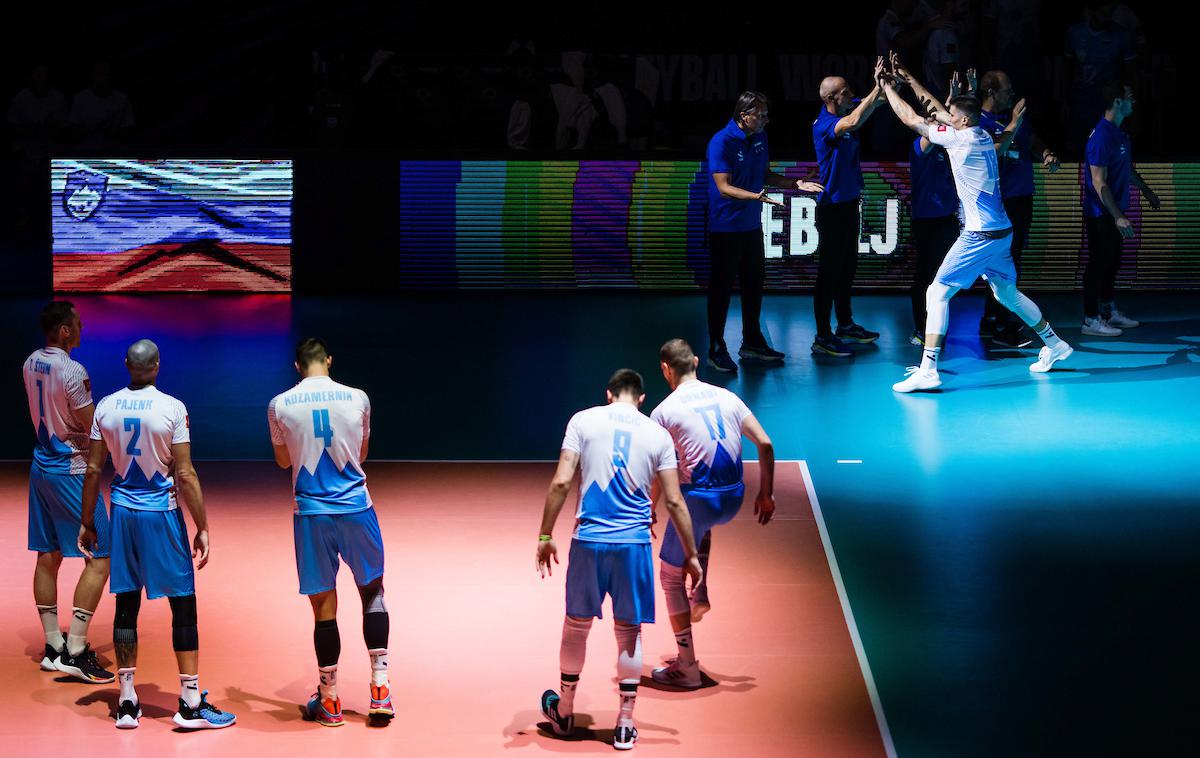 Klemen Čebulj | Slovenski odbojkarji bodo lov na četrtfinalno vstopnico začeli v soboto ob 17.30. Nasproti bo stala stara znanka skupinskega dela, Nemčija. | Foto Grega Valančič/Sportida