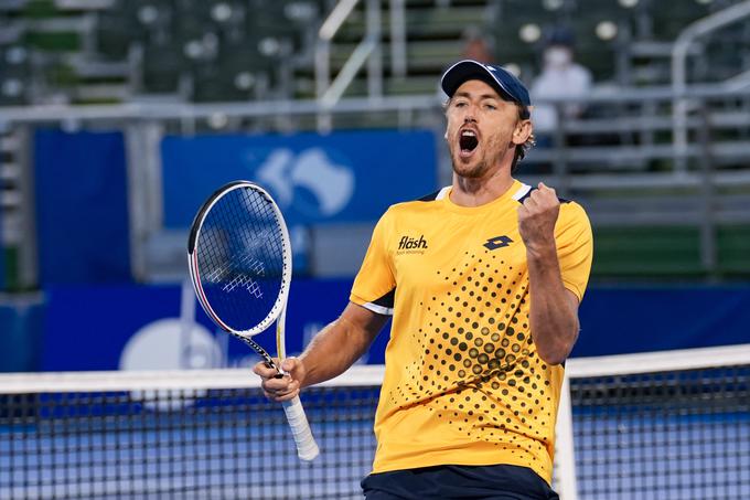 John Millman je eden tistih, ki branijo Srba. | Foto: Guliverimage/Vladimir Fedorenko