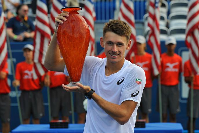 Alex de Minaur | Alex de Minaur je zmagovalec turnirja ATP v Atlanti. | Foto Gulliver/Getty Images