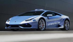 Policijski lamborghini huracan: 600 "konjev", 320 km/h in videonadzor 