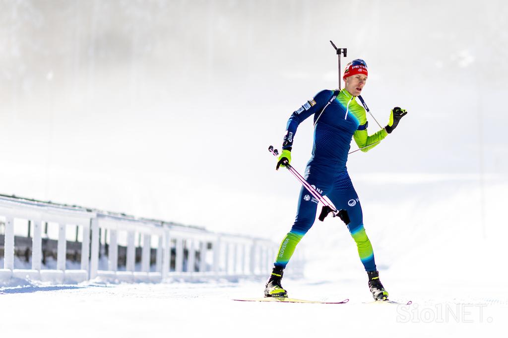 Pokljuka, trening in tiskovka slovenske biatlonske reprezentance