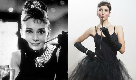 Pustna ideja: prelevite se v brezčasno Audrey Hepburn