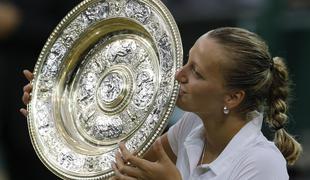 Kvitova po zmagi v Wimbledonu: Lepa čestitka očetu, ki praznuje rojstni dan