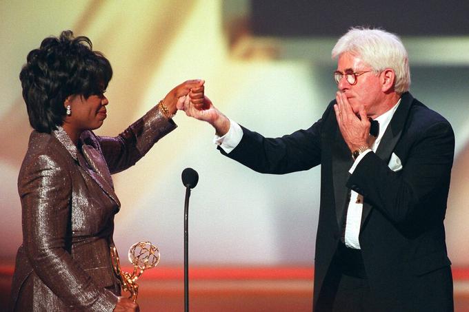 Oprah Winfrey in Phil Donahue leta 1996 | Foto: Guliverimage