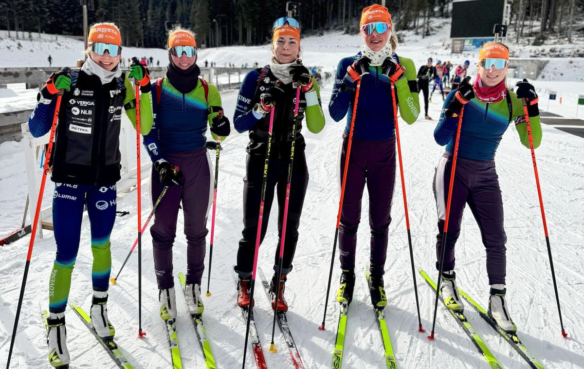 biatlon Anamarija Lampič | Slovenske biatlonske so pripravljene na nadaljevanje sezone. | Foto SloSki