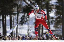 Norvežani na čelu z Northungom na ledeniku Val Senales