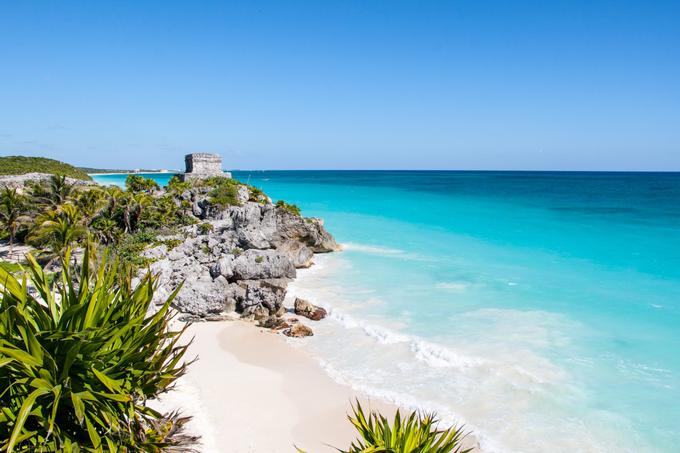 Tulum v Mehiki | Foto: Shutterstock