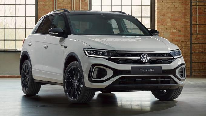 Z dodatki LED na maski motorja se bo prenovljeni T-roc opazno razlikoval od prvotnega. | Foto: Volkswagen