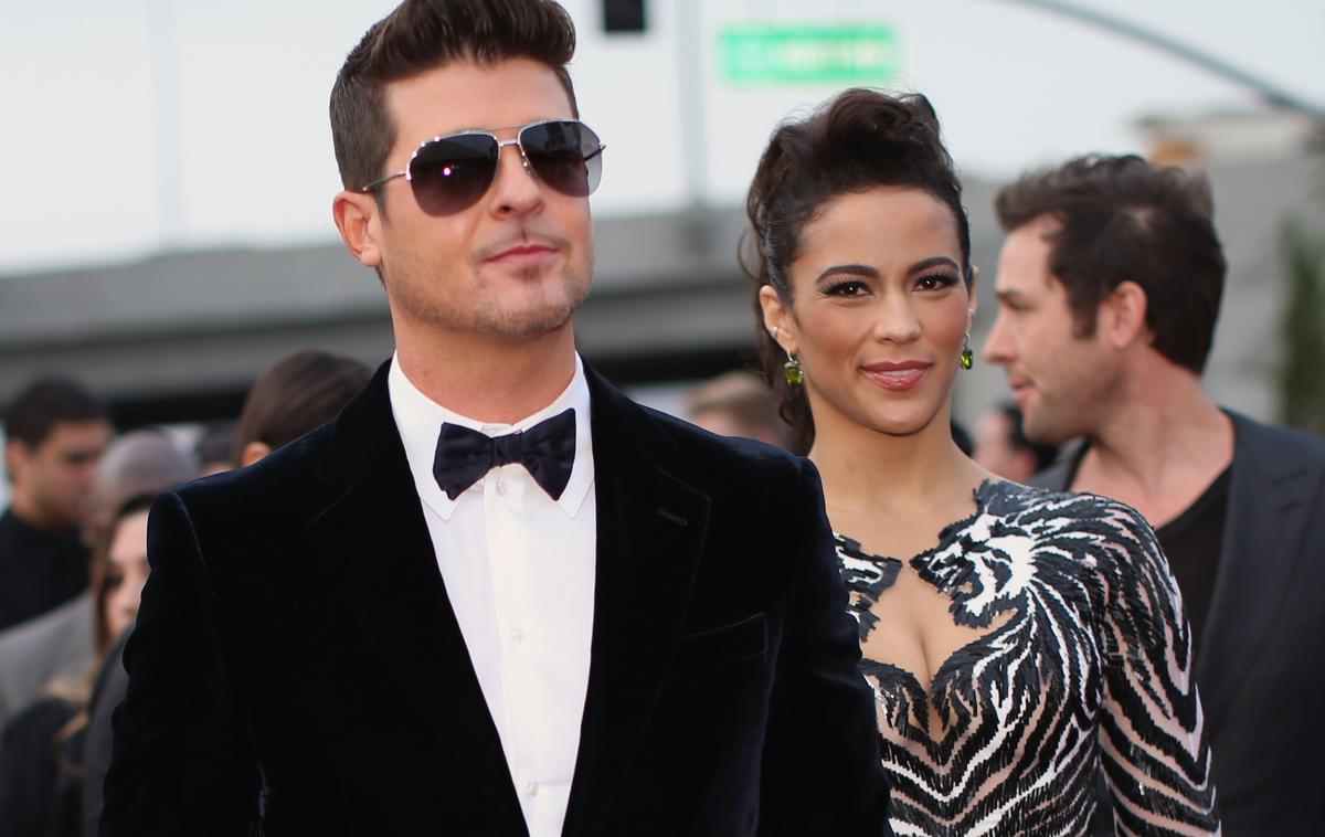 Paula Patton, Robin Thicke | Foto Getty Images