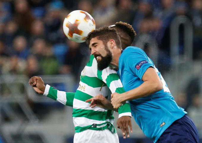 Miha Mevlja je z Zenitom izločil nekdanjega evropskega prvaka Celtic iz Glasgowa. | Foto: Reuters