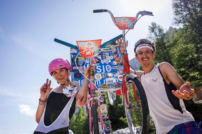 Z Lauro Šimenc sta aktualna rekorderja vzpona na Vršič na ponyju. Rekorda sta oba dosegla leta 2020, in sicer Šimenčeva 45:48, Kovačič pa 39:39. | Foto: Samo Vidic/Red Bull Content Pool