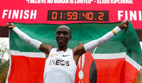 Kipchoge in Muhammadova najboljša atleta leta 2019