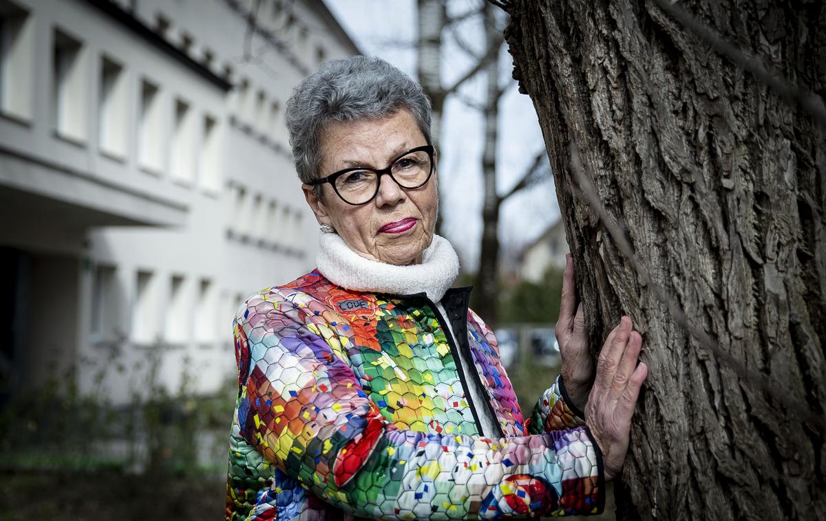 Anita Ogulin | Ogulinova, ki se novinarske konference zaradi bolezni ni udeležila, je v zvočnem posnetku izrazila, da je ponosna na dosežke organizacije. "Z veliko častjo, z velikim priznanjem, veliko hvaležnostjo ter tudi ponižnostjo pa soglašam, da se moje ime doda imenu organizacije," je še dejala. | Foto Ana Kovač