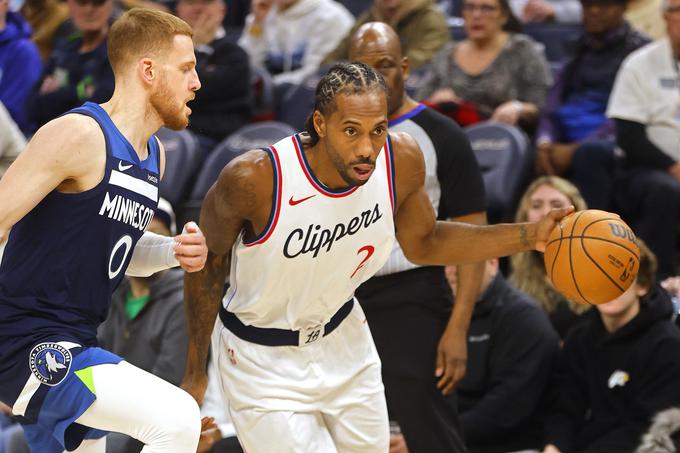 Kawhi Leonard se je vrnil na parket in odigral dve tekmi, dvoboj proti Denverju pa izpustil, saj je pohitel na pomoč družini. | Foto: Reuters