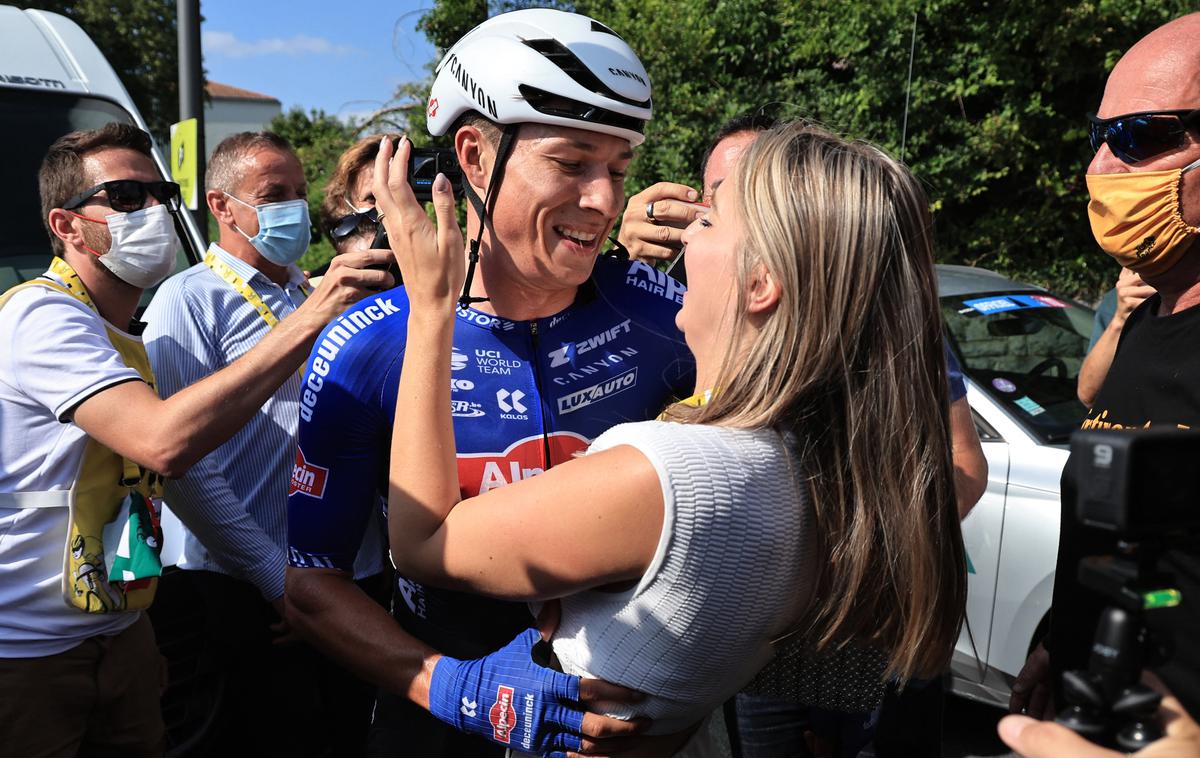 Jasper Philipsen Dirka po Franciji 2023 | Belgijski sprinter Jasper Philipsen (Alpecin-Deceuninck) je veliki zmagovalec 3. etape francoskega Toura. | Foto Reuters