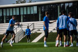 Slovenska nogometna reprezentanca Trening Brdo