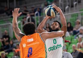 Finale DP v košarki (2. tekma): Cedevita Olimpija - Helios Suns