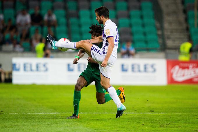 Na nedeljskem derbiju proti Olimpiji v Stožicah je igral od prve do zadnje minute. | Foto: Žiga Zupan/Sportida