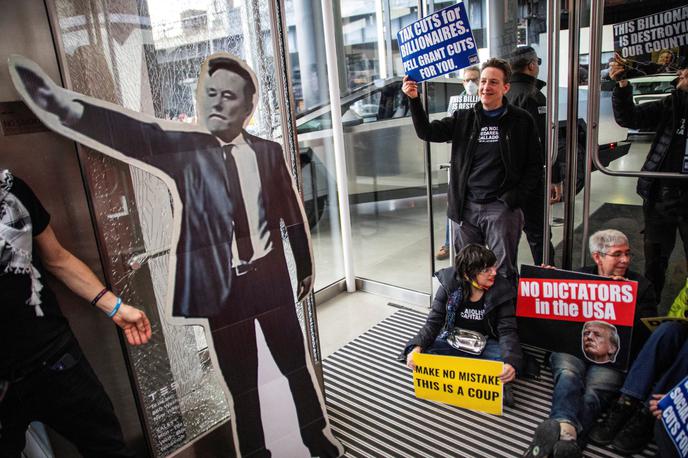 Tesla protest New York | Foto Reuters