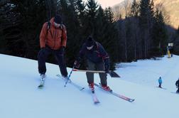 Snežni kontrolor prižgal zeleno luč Kranjski Gori #video