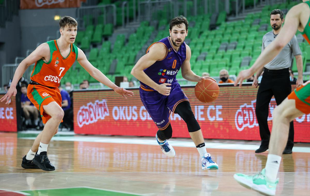 Cedevita Olimpija : Helios Suns | Helios je bil v devetem krogu uspešen. | Foto Vid Ponikvar/Sportida