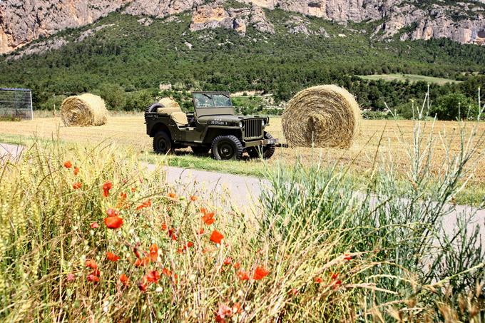 Willys MB: produkt zadnje velike vojne, ki se je znal reinkarnirati v kultno potrošniško dobrino. | Foto: Vinko Kernc