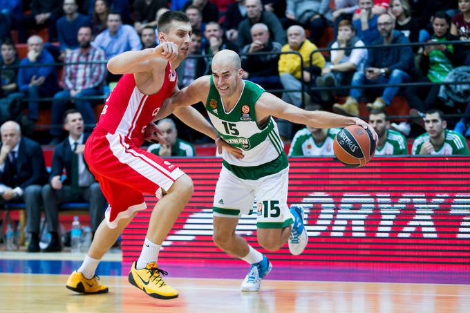 Nick Calathes ostaja pri Panathinaikosu. | Foto: Urban Urbanc/Sportida