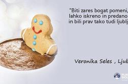 Veronika Seles: Želim vam, da bi zares obogateli