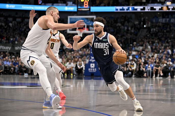 Klay Thompson Dallas Mavericks | Dallas je moral priznati premoč Denverju, Klay Thompson je bil s 25 točkami prvi strelec Mavericksov. | Foto Reuters