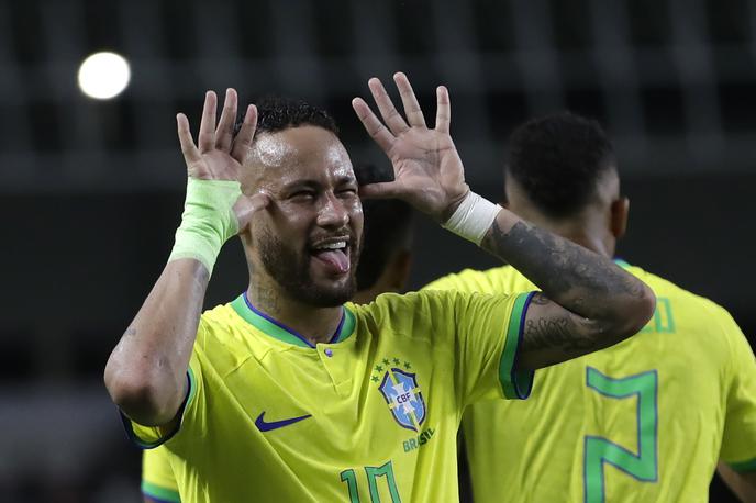 Brazilija Neymar | Neymar je dva gola zabil Boliviji. Za zmago s 5:1. | Foto Guliverimage