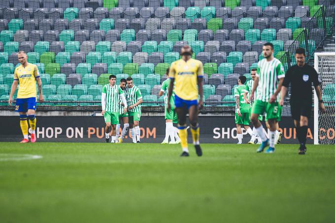 Olimpija je oba zadetka proti Kopru dosegla v prvem polčasu. | Foto: Grega Valančič/Sportida