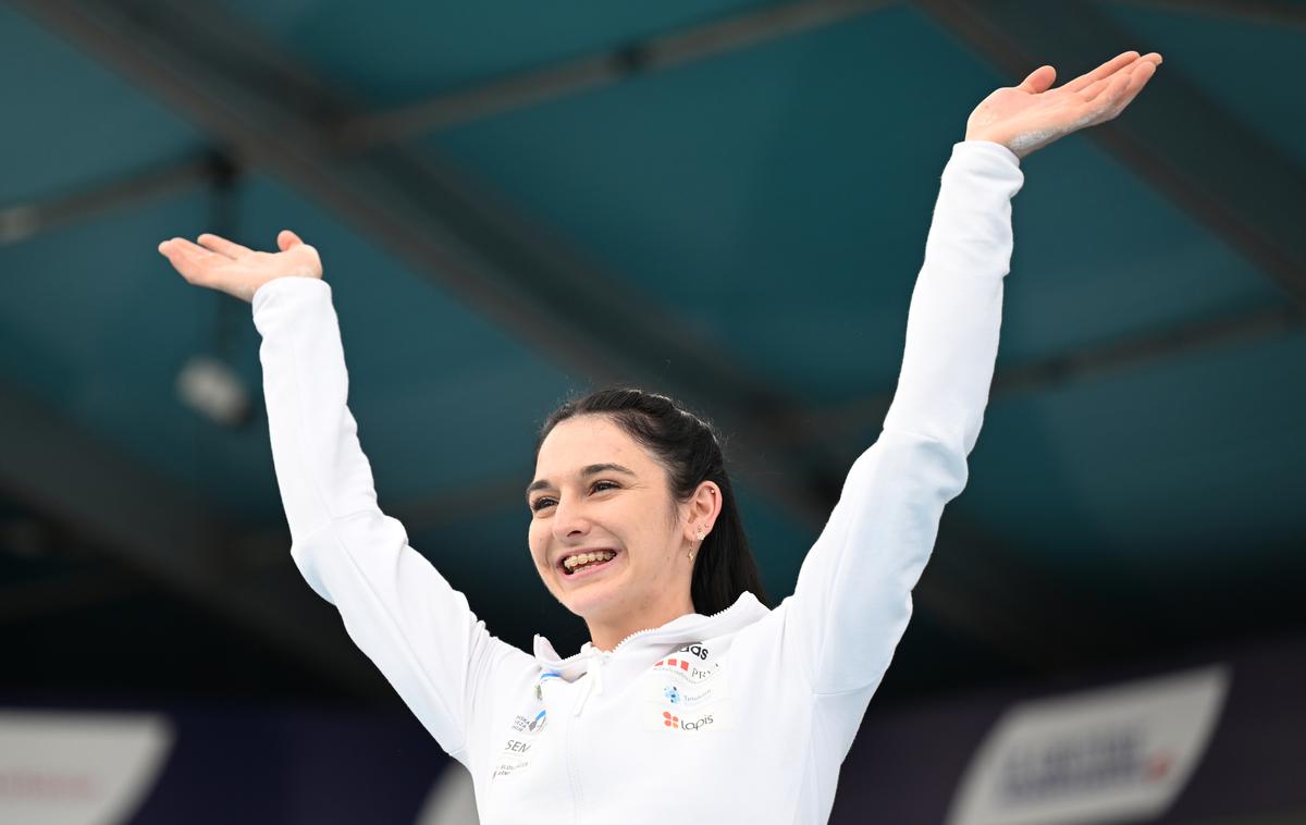 Mia Krampl | Mia Krampl je bila edina slovenska finalistka na tekmi v Chamonixu. | Foto Guliverimage