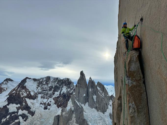 Luka Krajnc Patagonija prvenstvena smer Pot | Foto: Luka Lindič