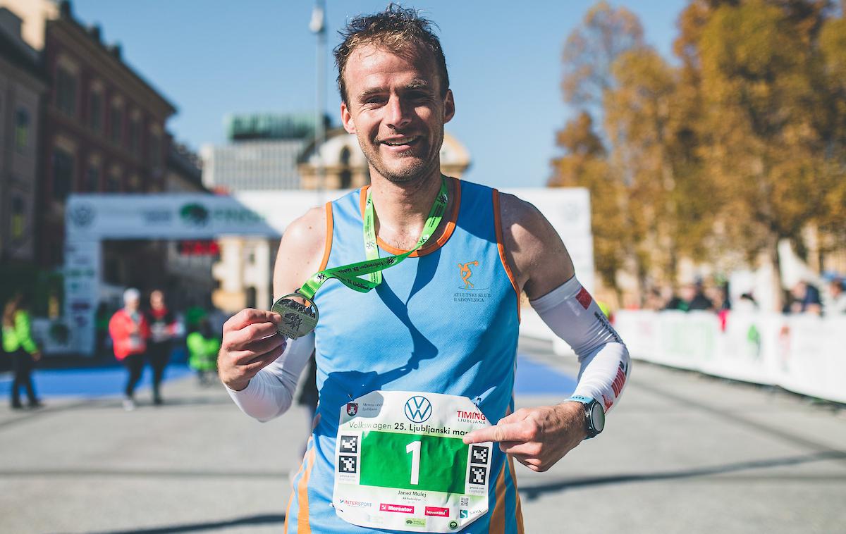 ljubljanski maraton zmagovalci Janez Mulej | Janez Mulej je lani naslov državnega prvaka osvojil na ljubljanskem maratonu. | Foto Grega Valančič/Sportida