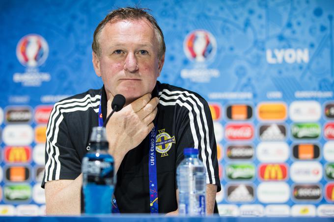 Ko je bil Michael O'Neill reprezentant Severne Irske, so zeleno-beli izgubili z Ukrajino. | Foto: 