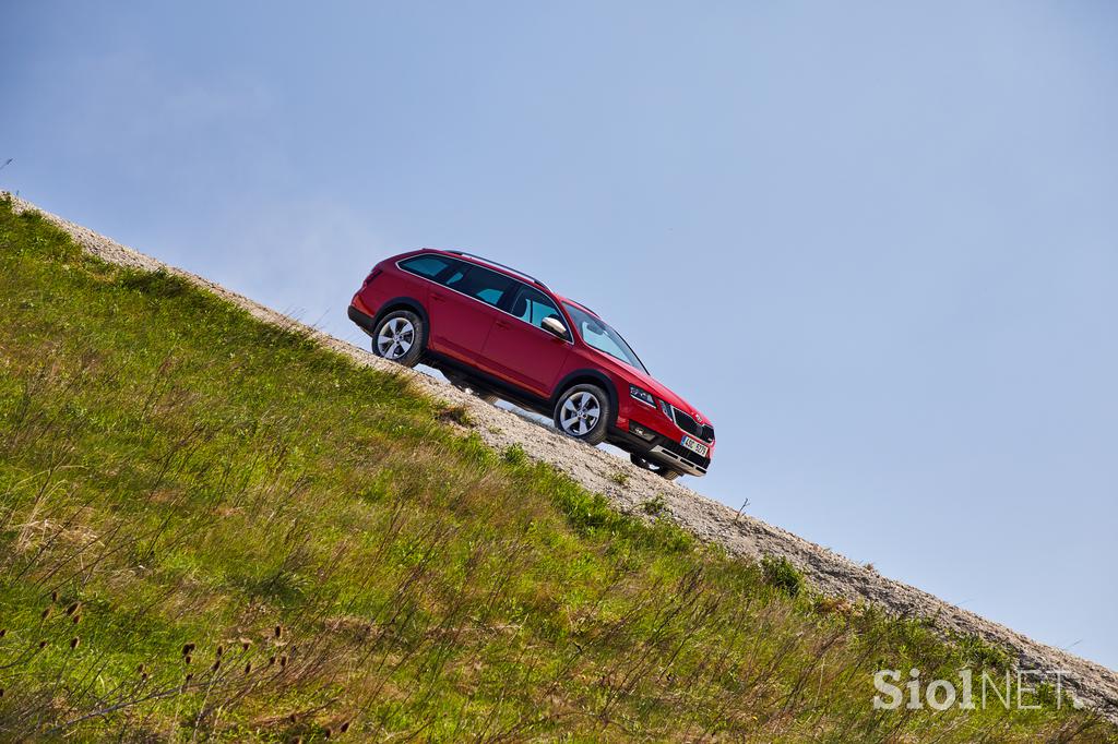 Škoda octavia scout - prva vožnja