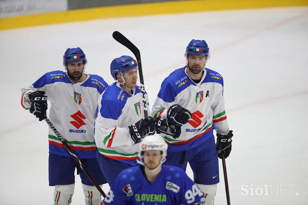 Slovenija - Italija, Bled, slovenska hokejska reprezentanca