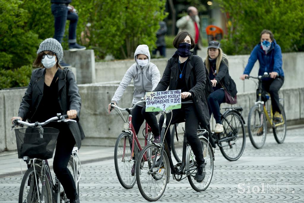 Protesti s kolesi