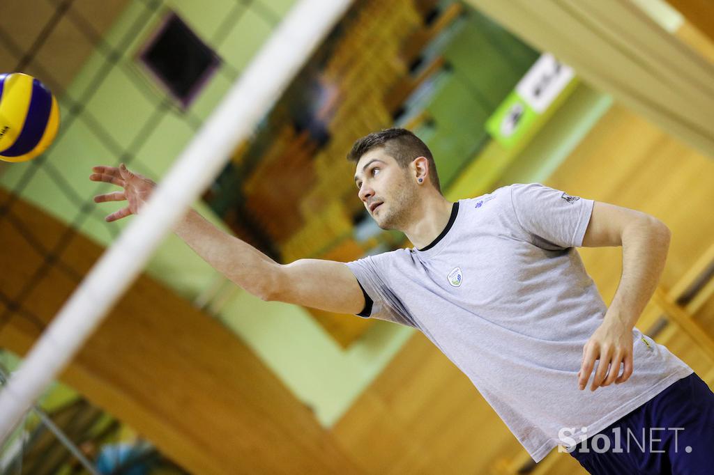 slovenska odbojkarska reprezentanca Kranjska Gora trening