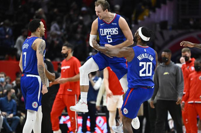 Luka Kennard | Luke Kennard je poskrbel za nepozabno končnico srečanja v Washingtonu. | Foto Reuters