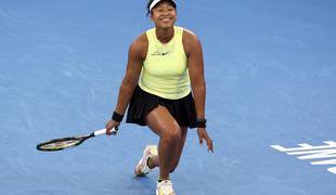 Naomi Osaka izpadla, a je vseeno dosegla osebno zmago