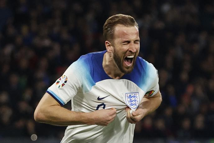 Harry Kane Anglija Italija | Harry Kane je novi angleški rekorder po številu zadetkov. | Foto Reuters