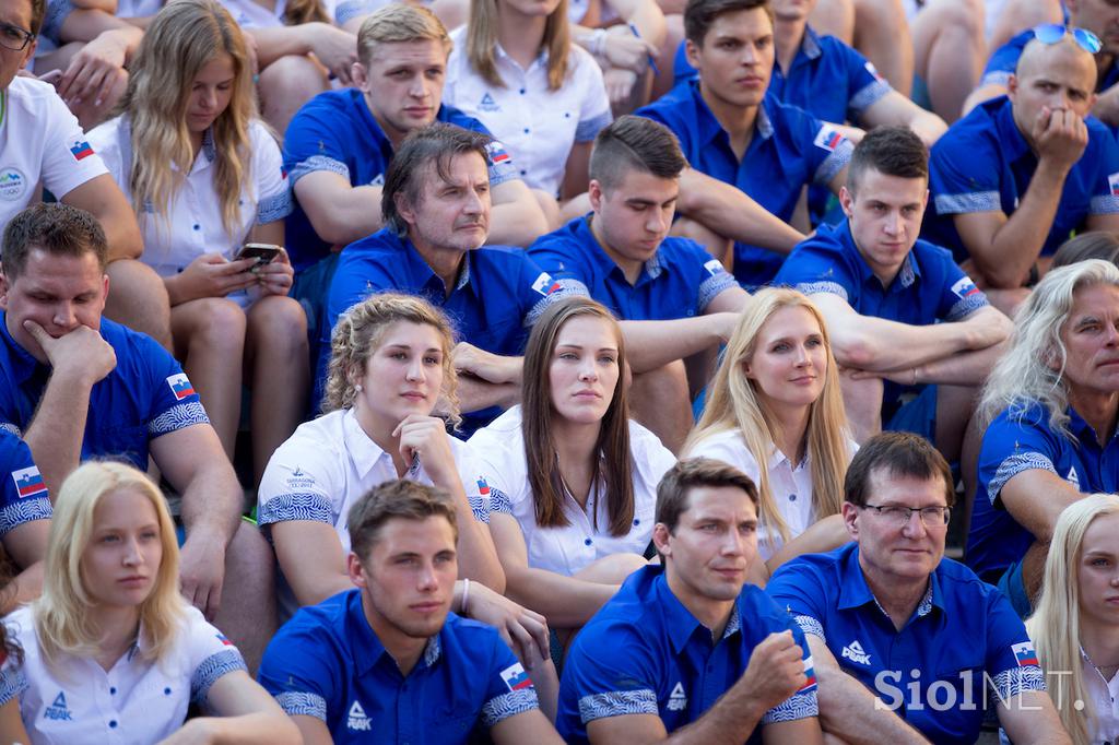 Sredozemske igre, predstavitev slovenske reprezentance, Portorož