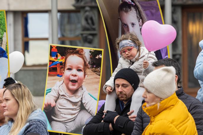 redke bolezni, pohod po Ljubljani | Vsako leto 28. februarja, ob prestopnih letih pa 29. februarja, zaznamujemo svetovni dan redkih bolezni.  | Foto STA