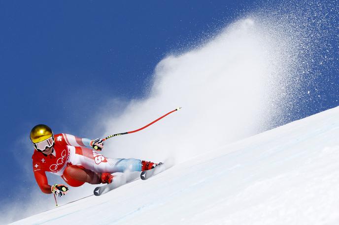 Joana Hählen | Švicarka Joana Hählen je na prvem treningu smuka za svetovni pokal v švicarski Crans Montani postavila najhitrejši čas. | Foto Guliverimage