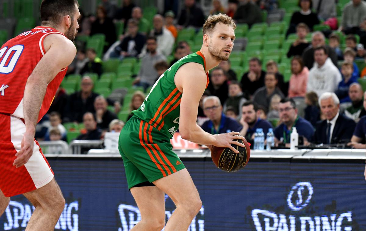 Cedevita Olimpija : Borac, Jaka Blažič | Jaka Blažič je dosegel 20 točk. | Foto ABA/Aleš Fevžer/Cedevita Olimpija