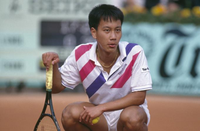 Michael Chang ga je uporabil samo enkrat. | Foto: Guliverimage/Getty Images