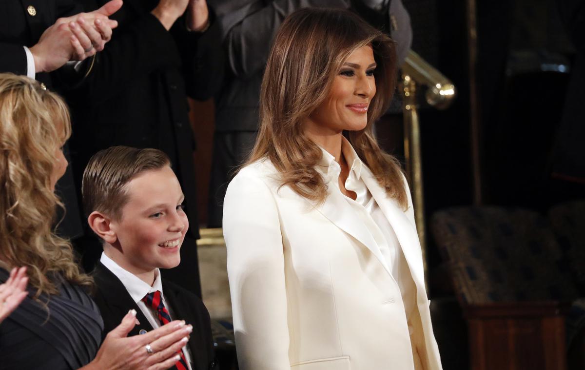 Melania Trump in Barron | Foto Reuters